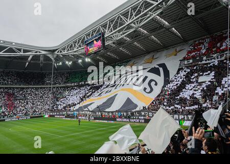 Célébration Juventus 30ème Scudetto Banque D'Images