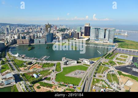 Vue de la ville de Macao Banque D'Images