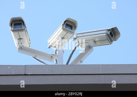 Caméra de surveillance Banque D'Images