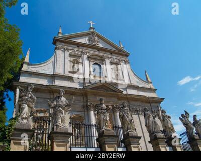 Église des Saints Pierre et Paul, Cracovie, Pologne Banque D'Images