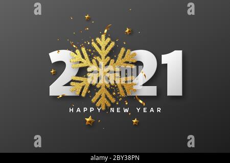 2021 bonne année. Illustration de Vecteur