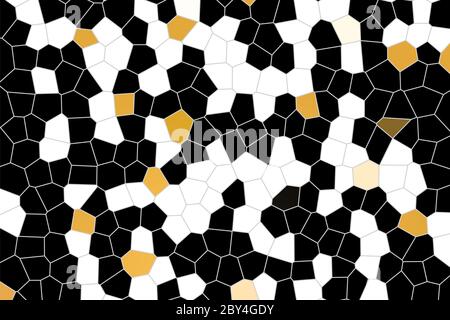 motif mosaïque vintage de fond de boîtes non-formées. Banque D'Images