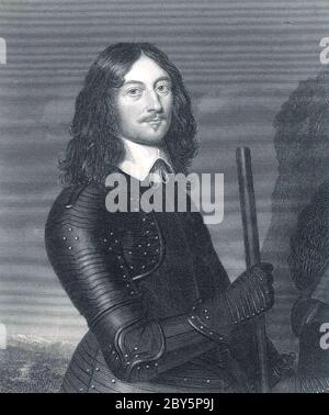 JAMES GRAHAM 1er marquis de Montrose (1621-1650) Soldat et poète écossais Banque D'Images
