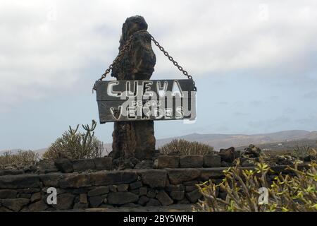 informations sur cueva de los verdes Banque D'Images