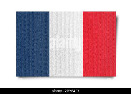 Collection drapeau de France World Flags Banque D'Images