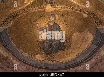 L'église orthodoxe byzantine grecque la plus célèbre d'Istanbul, l'église Pammakaristos est aujourd'hui un musée Banque D'Images