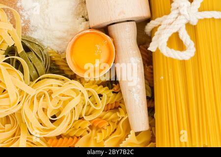 Faire des pâtes Banque D'Images