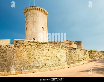 Château de Bellver à Palma Banque D'Images