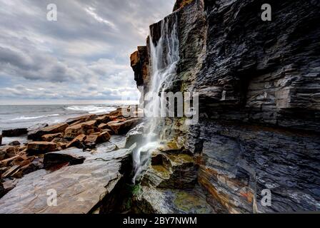 Ensemble de Dorset Waterfall Banque D'Images