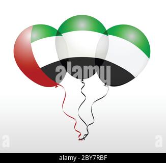 Bulles dans Vector comme drapeau national Illustration de Vecteur