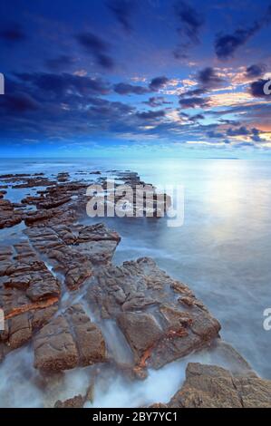 Baie de Dorset Kimmeridge Banque D'Images