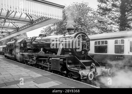 BR '5MT' 4-6-0 No 45305, Loughborough sur le chemin de fer Great Central Banque D'Images