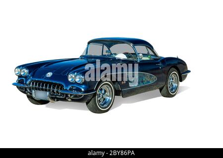 1959 Chevrolet Corvette Banque D'Images