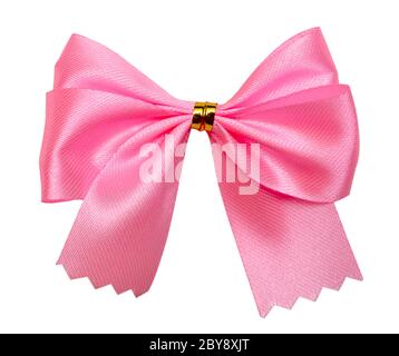 noeud rose Banque D'Images