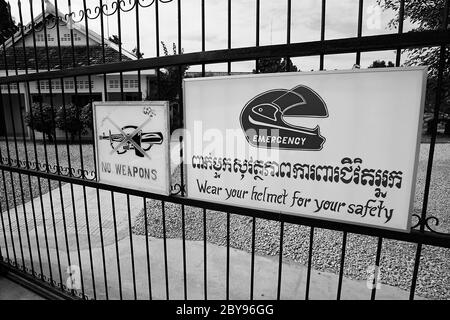 Hôpital d'urgence, Battambang, Cambodge, Asie, effets des mines terrestres Banque D'Images