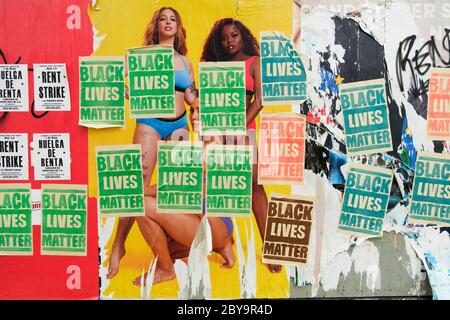 Affiches de la matière de la vie noire le 6/5/202/ Los Angeles, Californie, États-Unis d'Amérique Banque D'Images