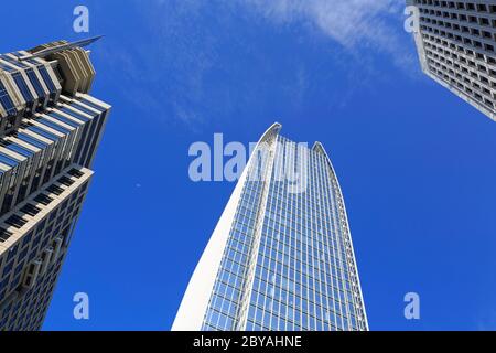 1180 Peachtree Tower, Atlanta, Géorgie, États-Unis Banque D'Images