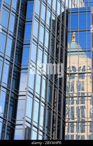 1180 Peachtree Tower, Atlanta, Géorgie, États-Unis Banque D'Images