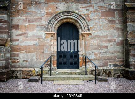 Église Saint-Thomas à Butterton dans le Staffordshire une église typique de campagne anglaise. Banque D'Images