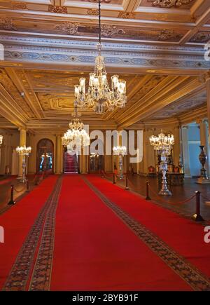 Le Palais de Dolmabahce à Istanbul Turquie Banque D'Images