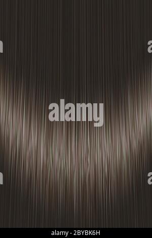 Arrière-plan réaliste de texture de cheveux noirs droits Illustration de Vecteur