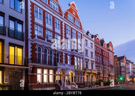 Angleterre, Londres, Marylebone, Wimpole Street Banque D'Images