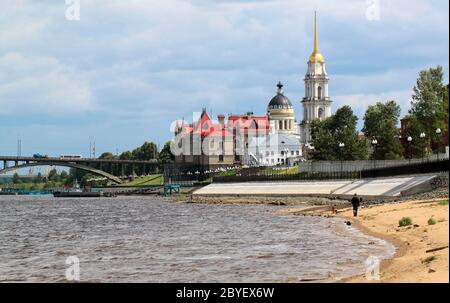 Ville russe de Rybinsk Banque D'Images