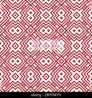 Illustration du vecteur de répétition géométrique sans couture Illustration de Vecteur