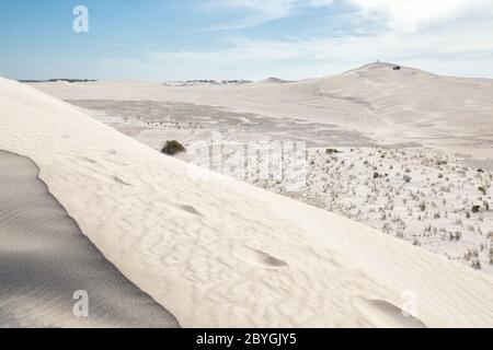 Lancelin Dune en Australie occidentale Banque D'Images