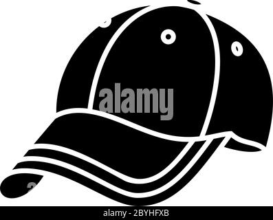 Illustration du vecteur icône de casquette de baseball Illustration de Vecteur