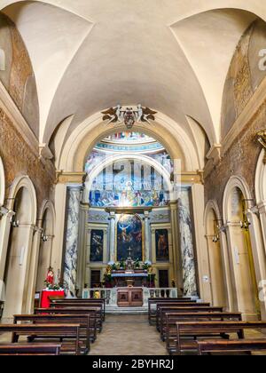 Basilique Santa Pudenziana - Rome, Italie Banque D'Images