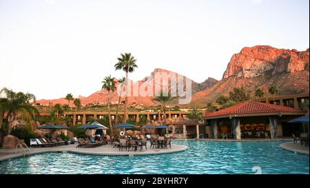 El Conquistador Hilton Resort Tucson - États-Unis / Arizona vacances Banque D'Images