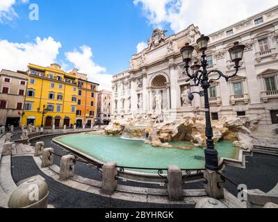 Fontaine de Trevi - Rome, Italie Banque D'Images