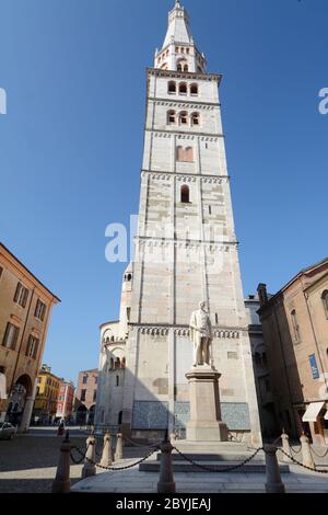 Italie /Modène – 23 juin 2019 : la cathédrale de Modène est un chef-d'œuvre du style roman. Il a été construit en 1099 par l'architecte Lanfranco Banque D'Images