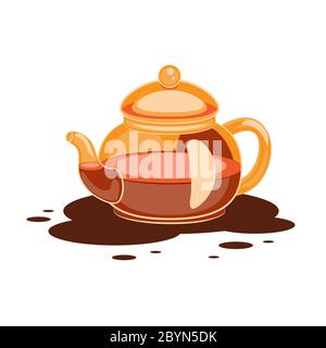 Bande dessinée en verre transparent sur fond blanc isolé. Image vectorielle Illustration de Vecteur