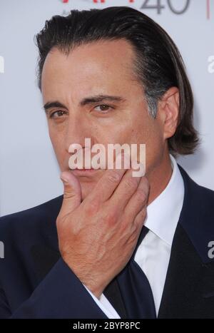 Andy Garcia au 35e prix annuel de réalisation de la vie de l'AFI : hommage à Al Pacino au Kodak Theatre de Hollywood, Californie. L'événement a eu lieu le jeudi 7 juin 2007. Photo par: SBM / PictureLux - référence du fichier # 34006-5947SBMPLX Banque D'Images