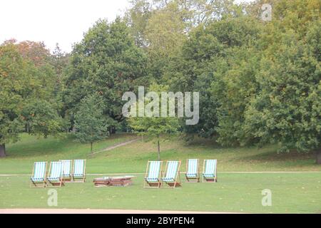 Hyde Park à Londres, Angleterre Banque D'Images