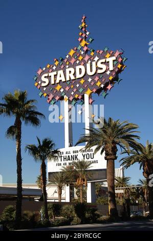 Stardust Hotel Las Vegas Last Memory 2006 485 Hôtel et les plus importants endroits de Las Vegas le plus beau lieu de Las Vegas Banque D'Images