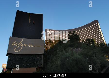 Wynn Hotel Las Vegas 666 Hôtel et les plus importants endroits de Las Vegas le plus beau endroit de Las Vegas Banque D'Images