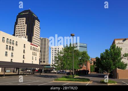 Le centre-ville de Shreveport, Louisiane, Etats-Unis Banque D'Images