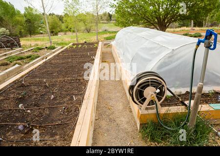Jardin urbain Banque D'Images