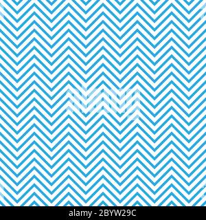 Motif à chevrons sans couture bleu et blanc. Lignes zigzag horizontales en angle aigu. Arrière-plan vectoriel de style rétro bleu marine. Illustration de Vecteur