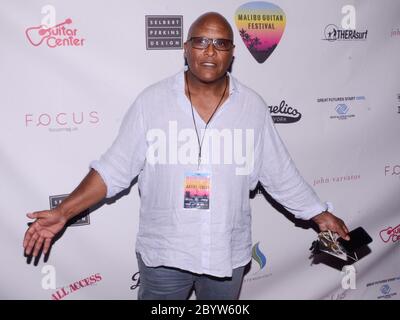 30 avril 2016, Malibu, Californie, États-Unis: Steve Ferrone participe au 2e Festival annuel de Guitare Malibu - jour 3 (Credit image: © Billy Bennight/ZUMA Wire) Banque D'Images