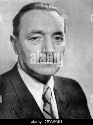 Homme politique polonais, militant communiste et dictateur de facto de Pologne entre 1947 et 1956, Bolesław Bierut (date inconnue) Banque D'Images