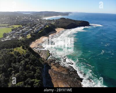 Narrabeen Sydney Plages du Nord Banque D'Images