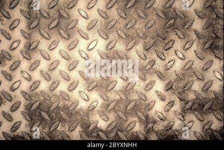 Metal pattern, parfait grunge background Banque D'Images