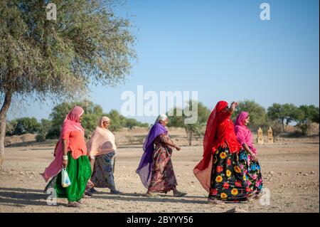 Jaisalmer, Rajasthan. 10 décembre 2016. Banque D'Images