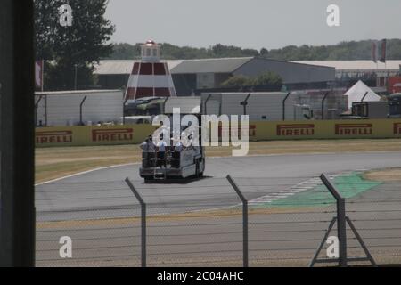 défilé de pilotes de f1 Banque D'Images