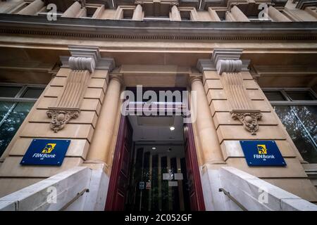 Première succursale de la Banque nationale de la ville de Londres Banque D'Images