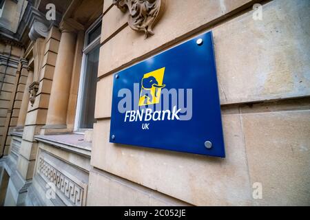 Première succursale de la Banque nationale de la ville de Londres Banque D'Images